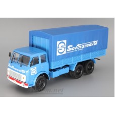 МАЗ-514Б грузовик с тентом "Совтрансавто" синий
